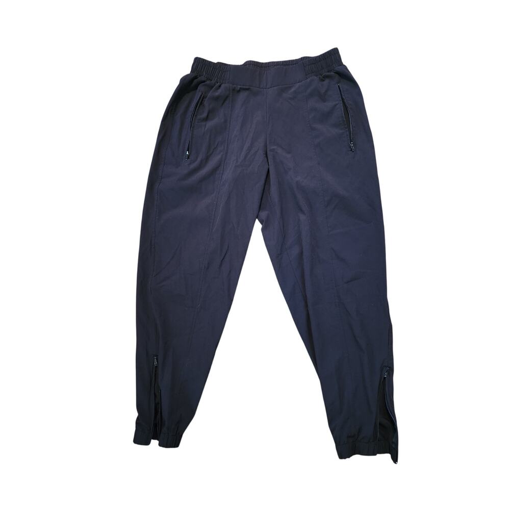 Old Navy Active StretchTech Black Joggers Medium Zip Pockets